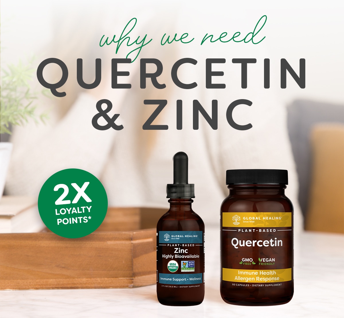 we peed QUERCETIN . ZINC PLANT-BASED Quercetin GMO, WEGAN 