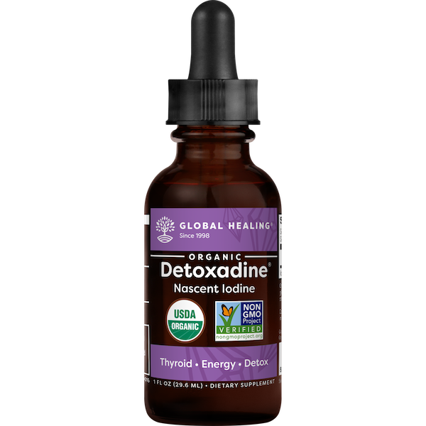 GLOBAL HEALING Snce 950 ORGANIC Detoxadine LRGN o USDA GMO LSNPV 