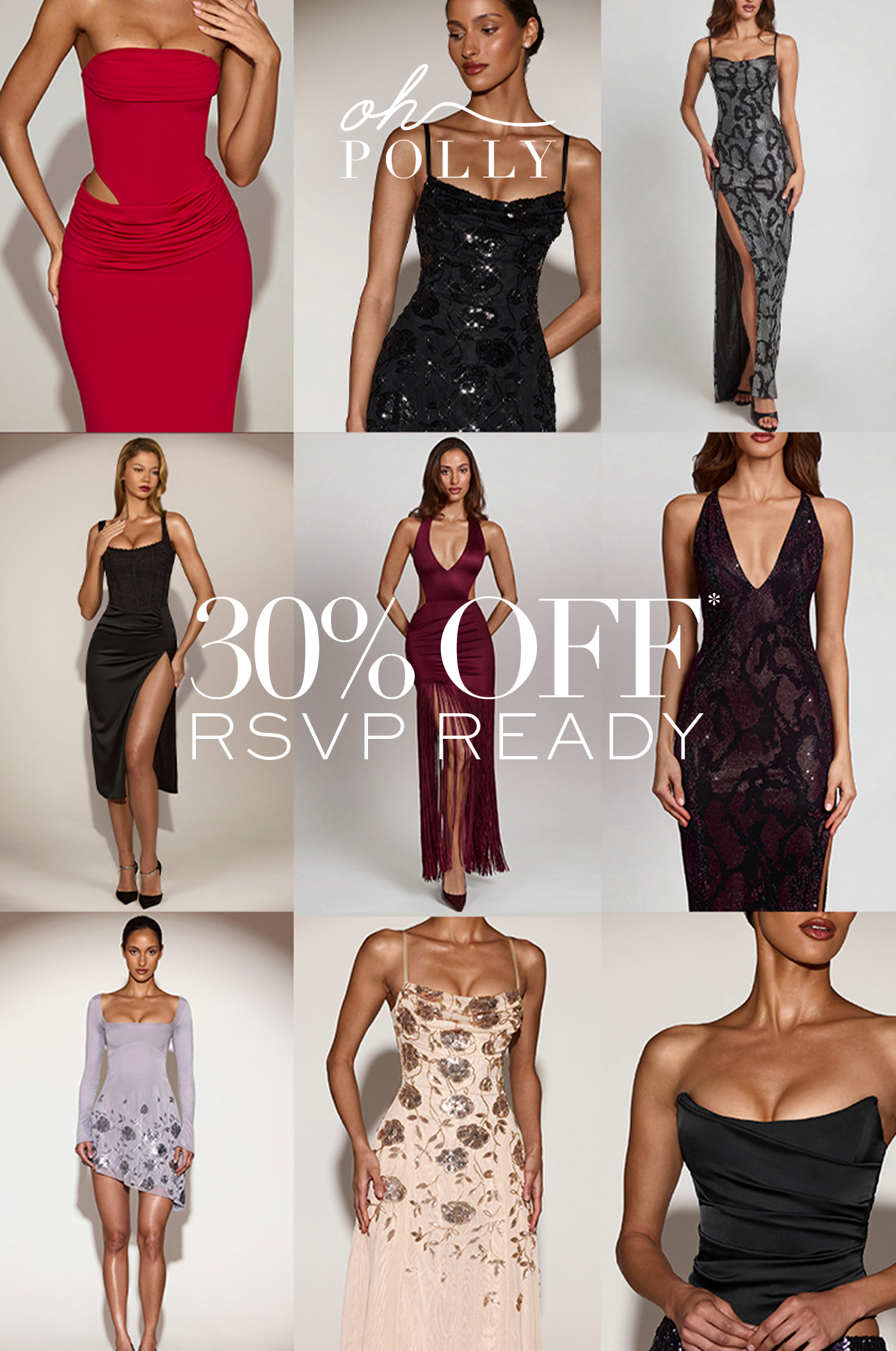 30% off* RSVP ready
