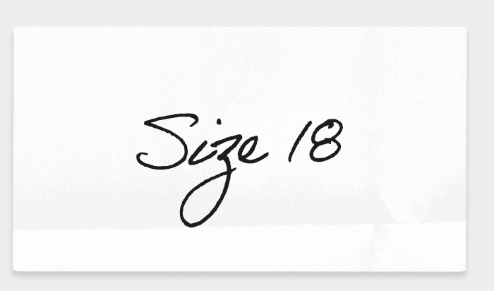 Size 18
