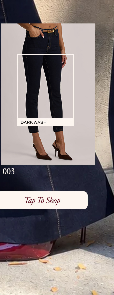 Dark wash