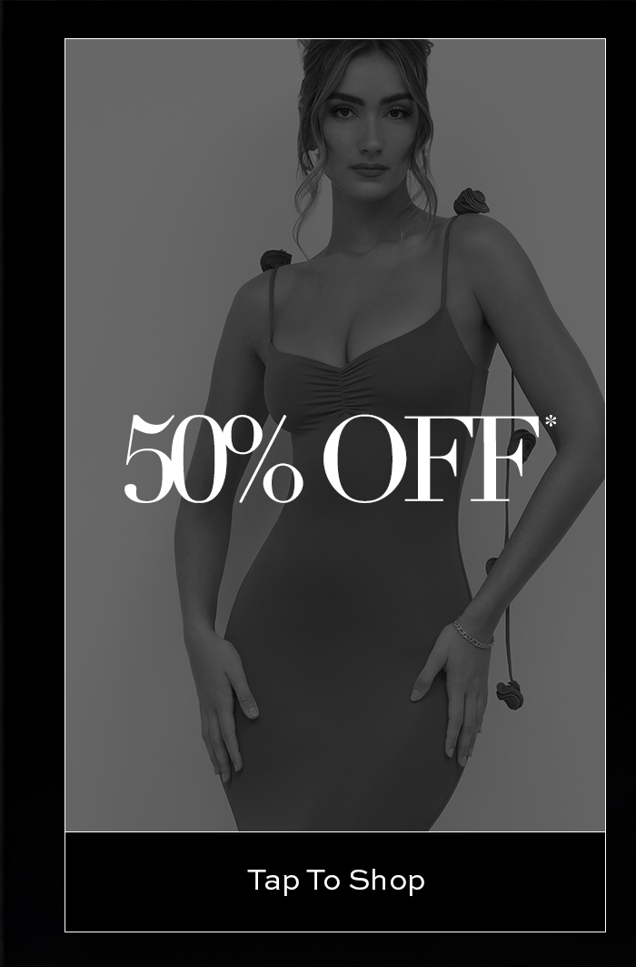50% off*