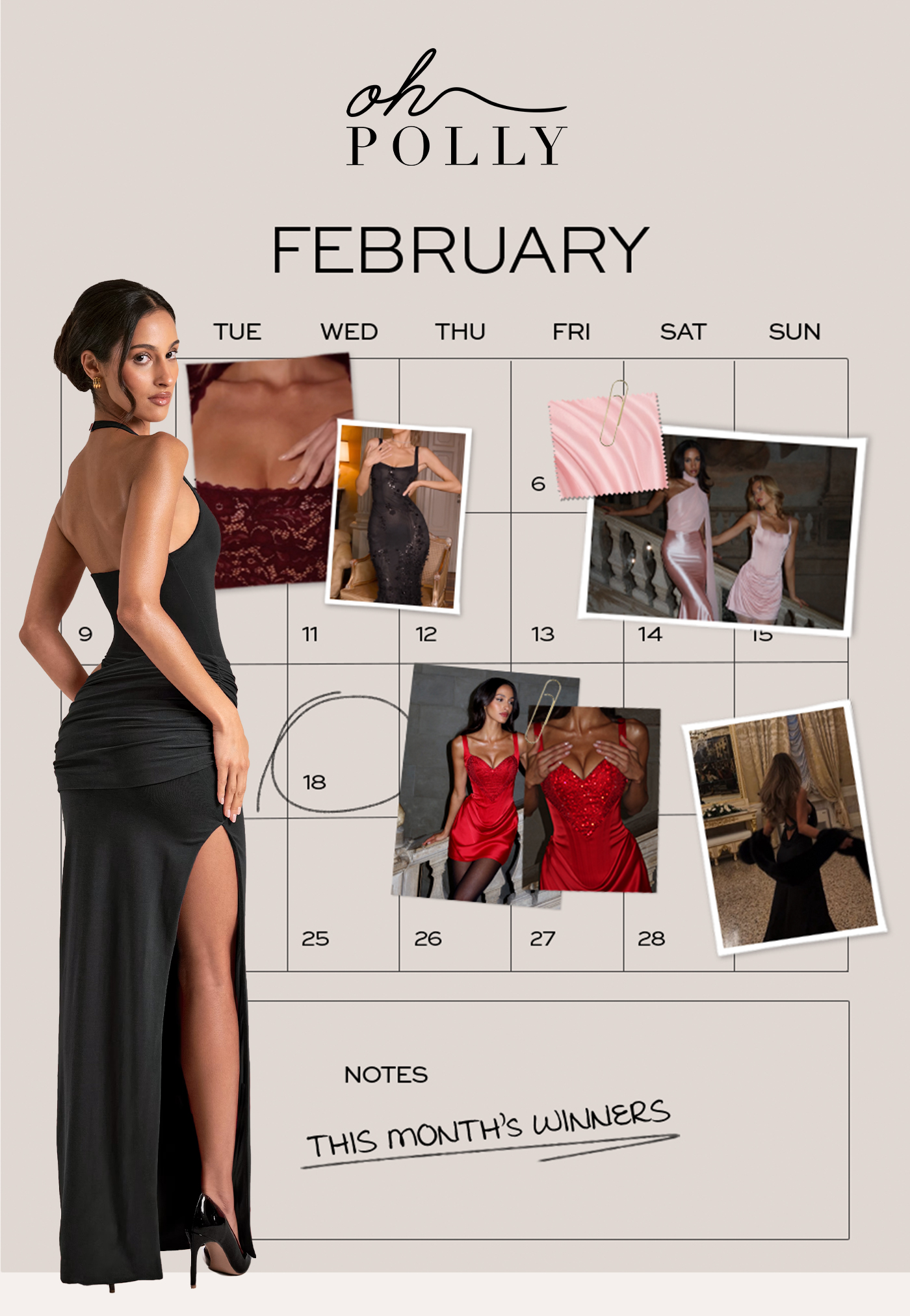 This month's winners