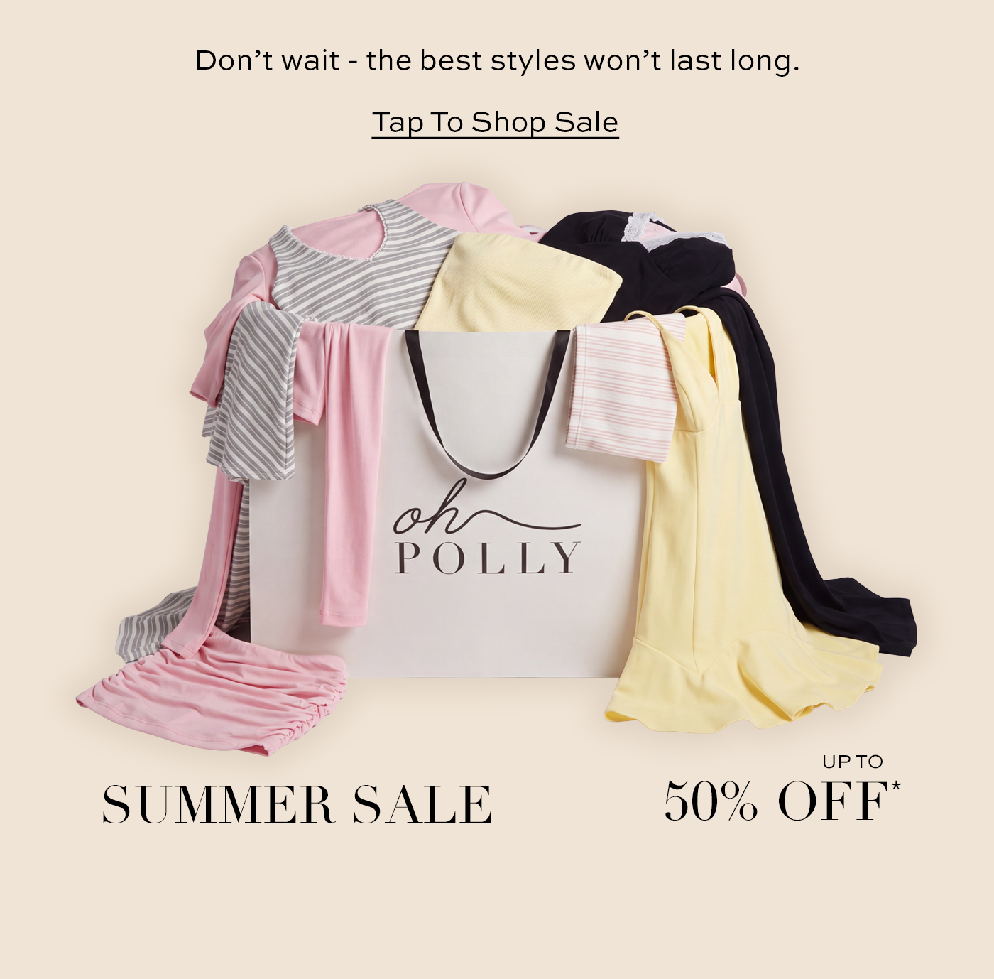Summer Sale: Up to 50% off*
