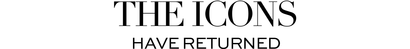 The icons have returned