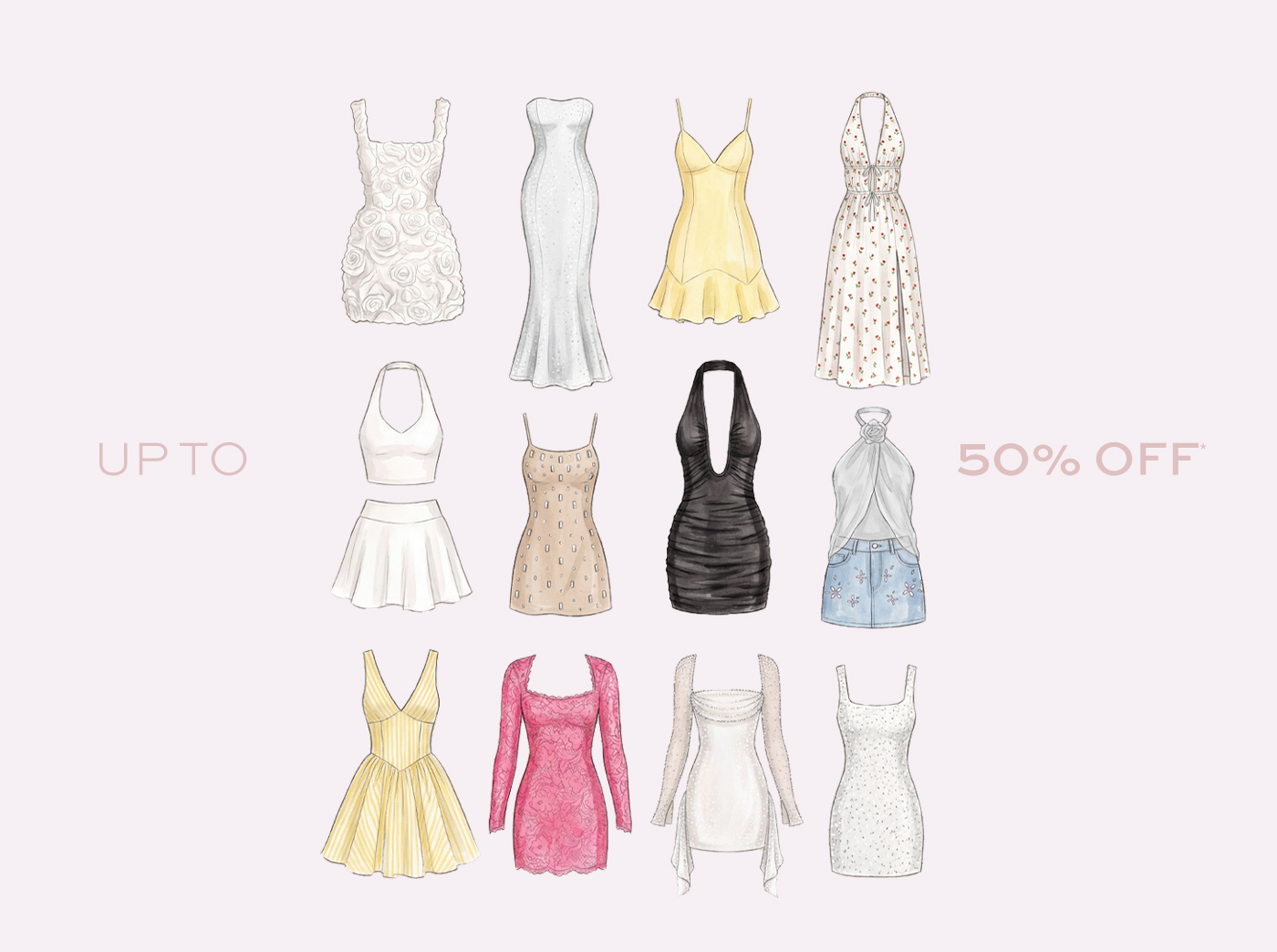 Up to 50% off*