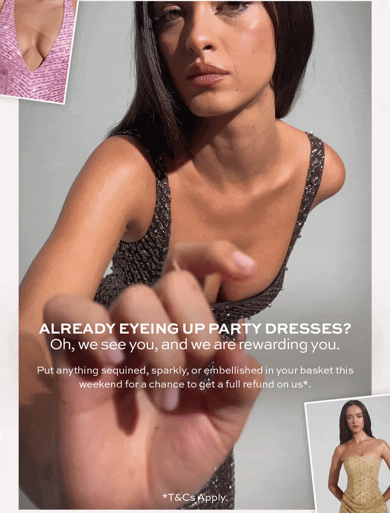 Already eyeing up party dresses?