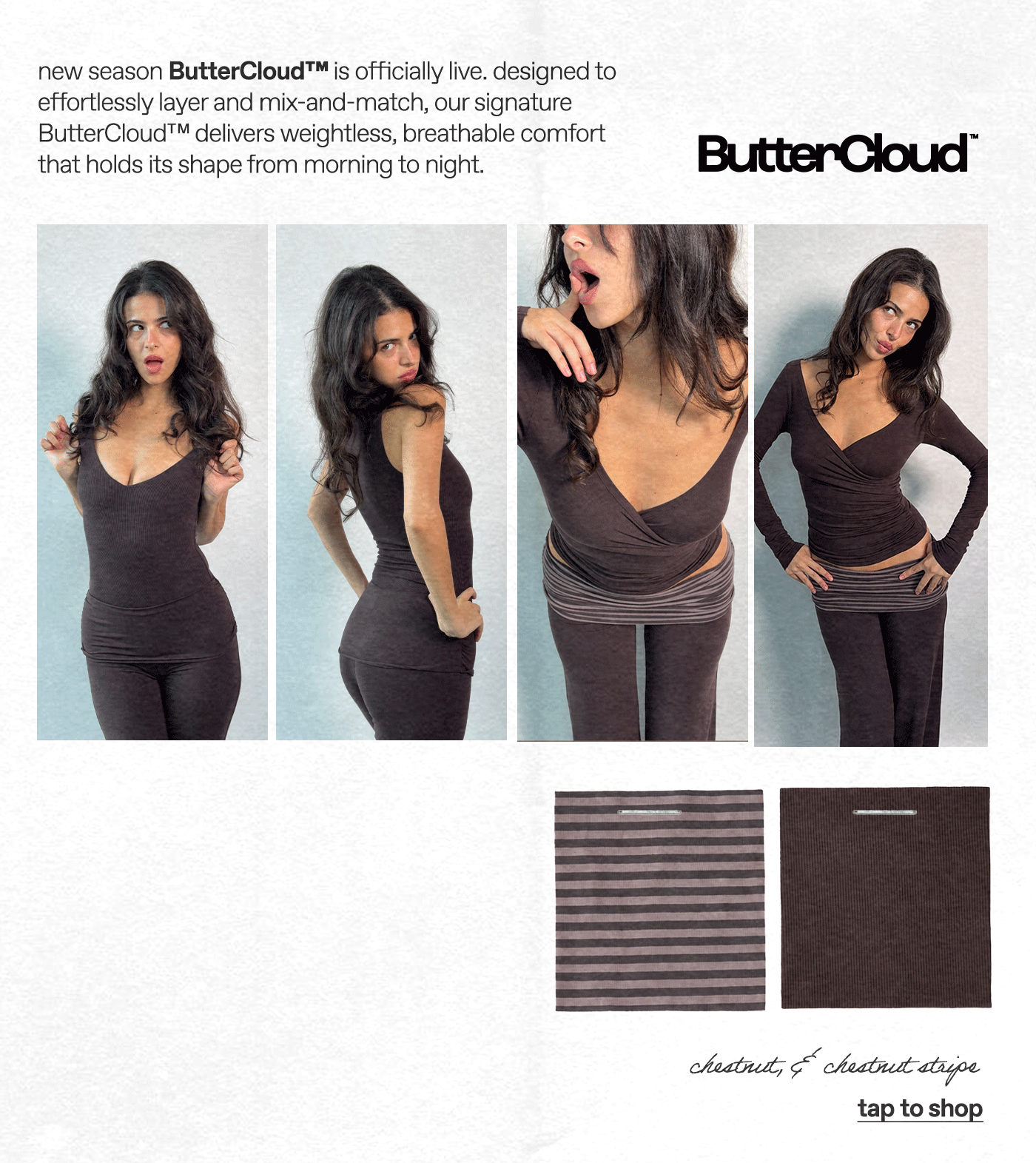 chestnut & chestnut stripe