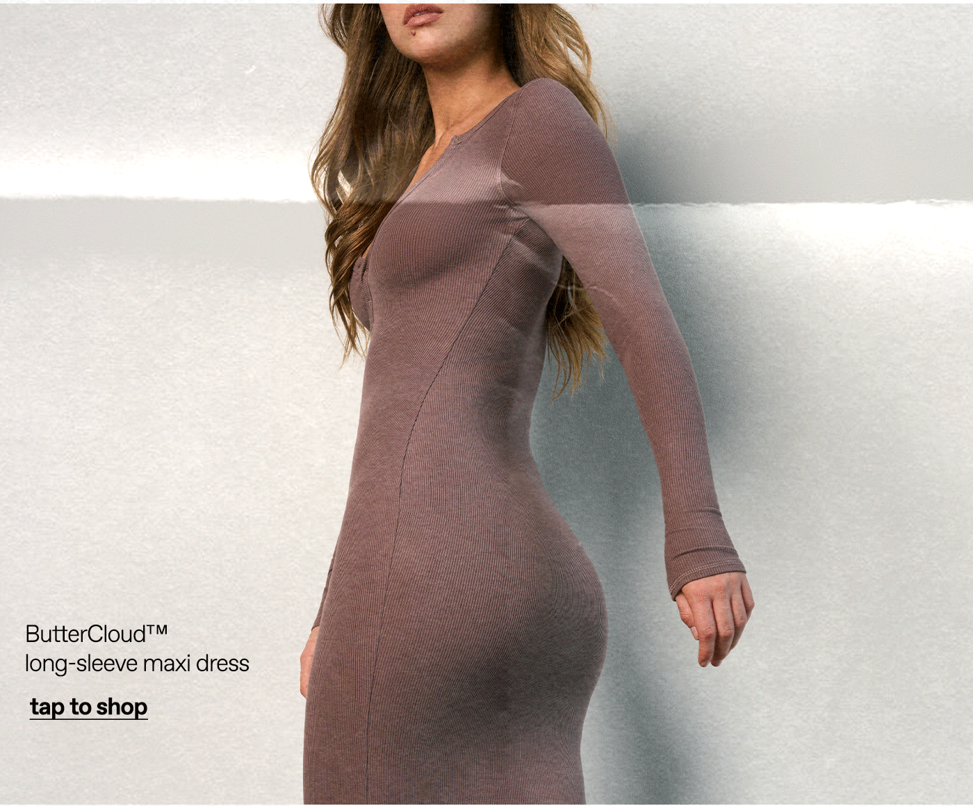 Long sleeve maxi dress