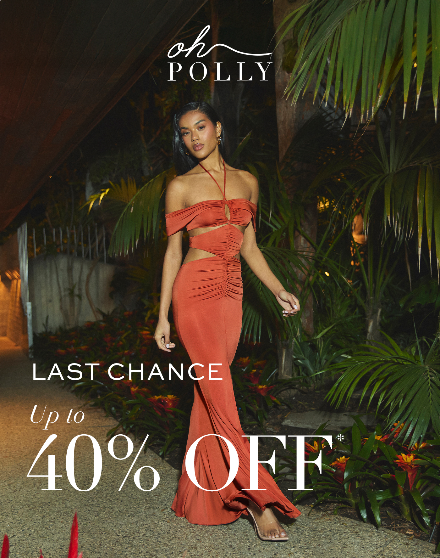 last chance up to 40% off