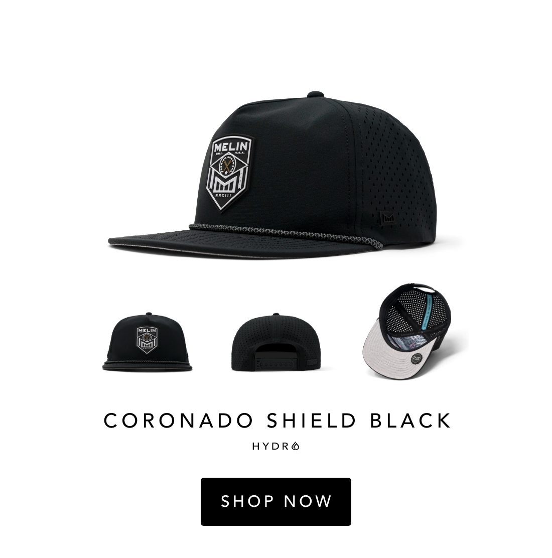 Coronado Shield HYDRO in Black