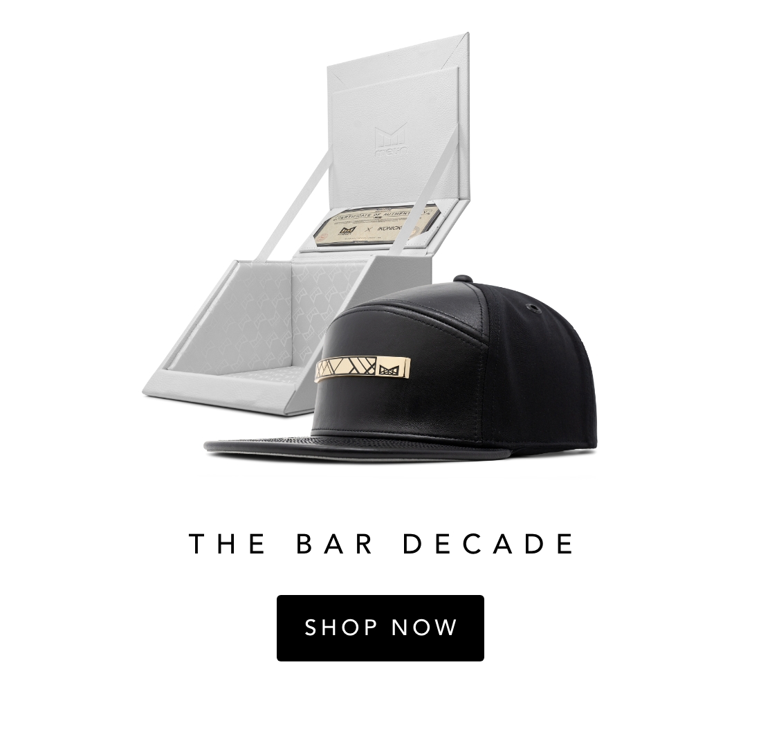 The Bar Decade in Black/Gold