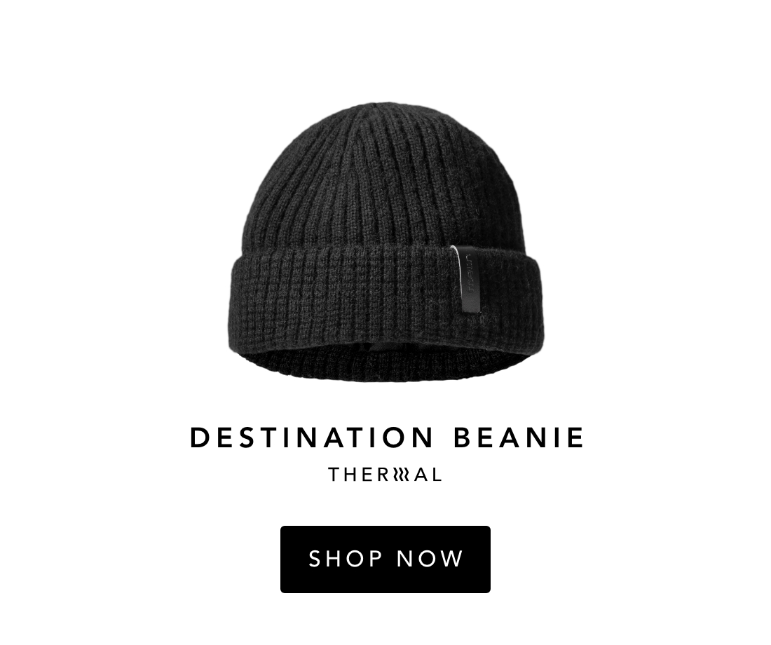 Destination Beanie THERMAL in Black