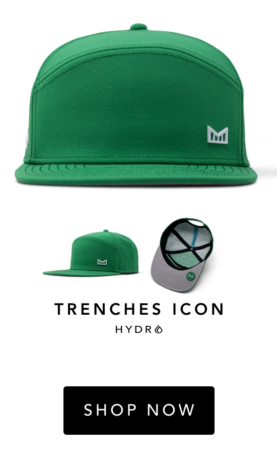 Trenches Icon HYDRO in Kelly Green