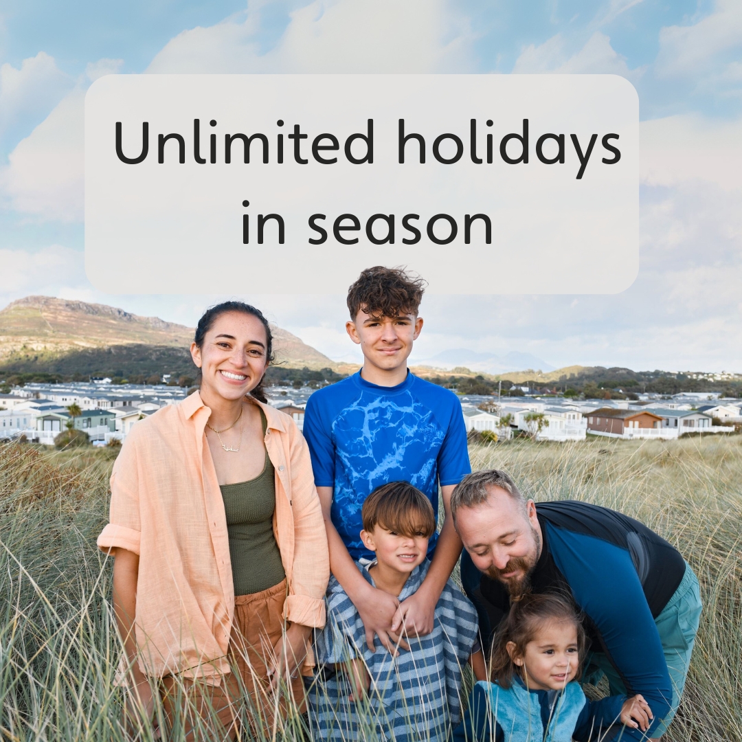Unlimited holidays in season
