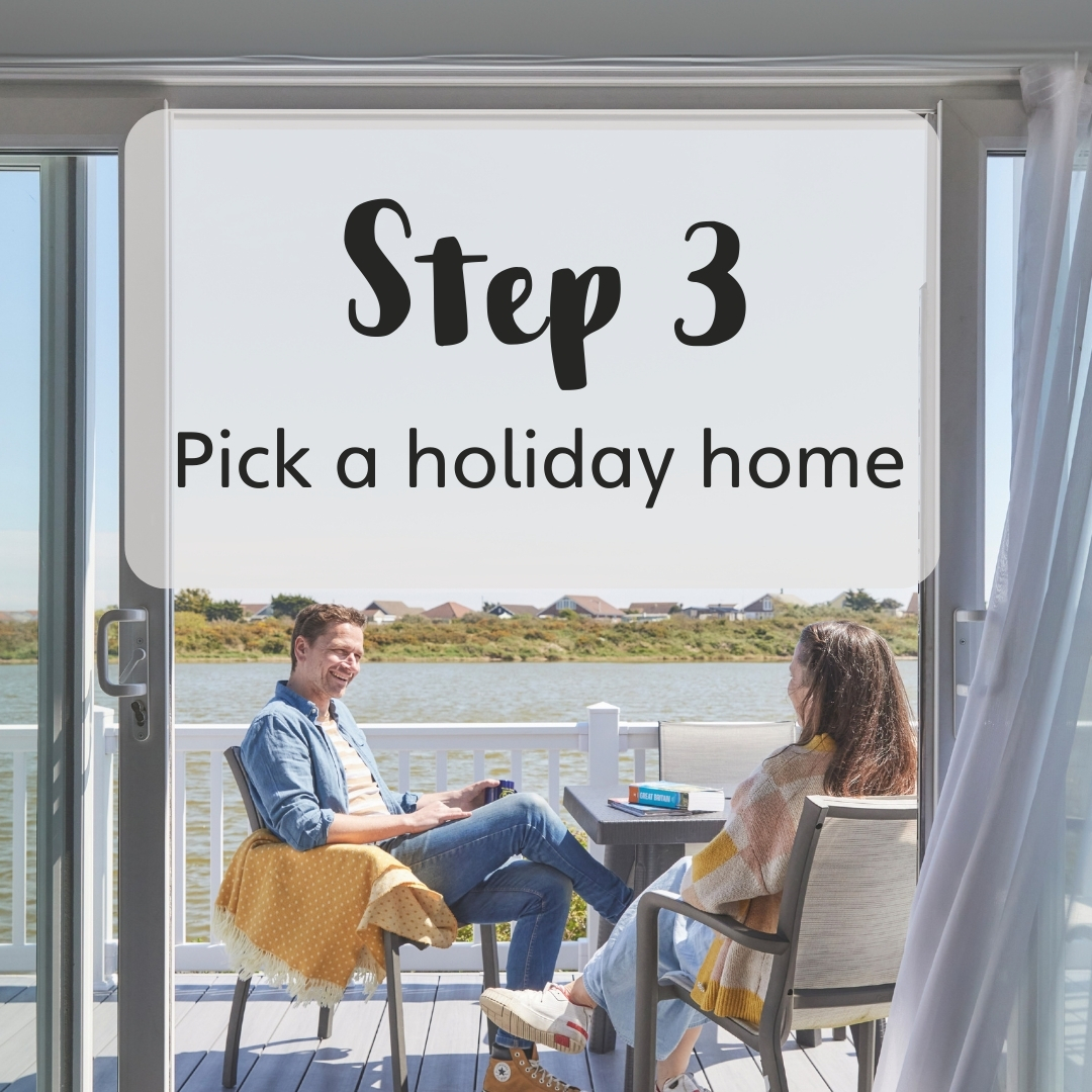 Step 3. Pick a holiday home