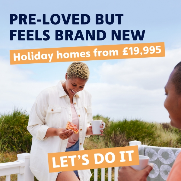 Pre-loved but feels brand new - holiday homes from £19,995