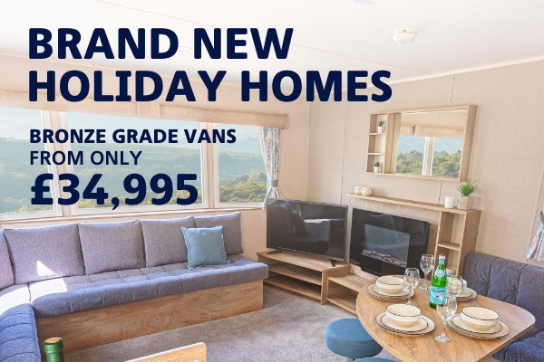 Brand new holiday homes from £34,995