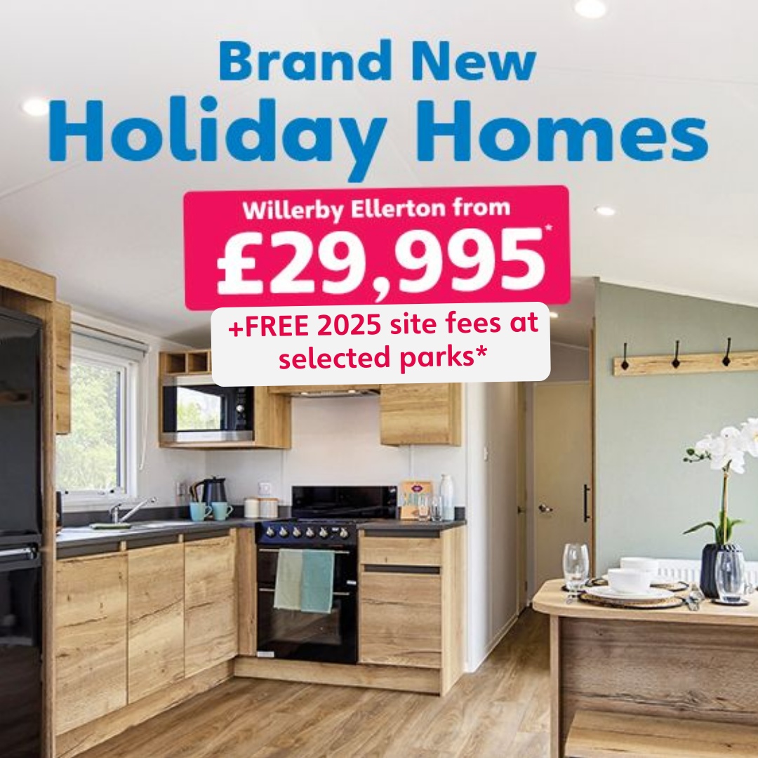 New holiday homes from £29,995