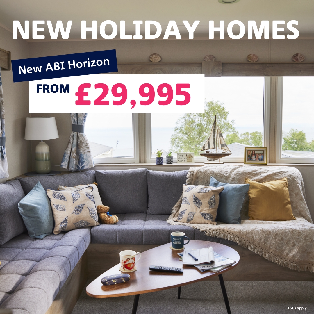 New holiday homes from £29,995