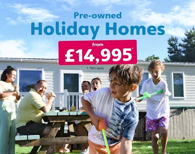 Pre-owned holidayhomes from £14,995