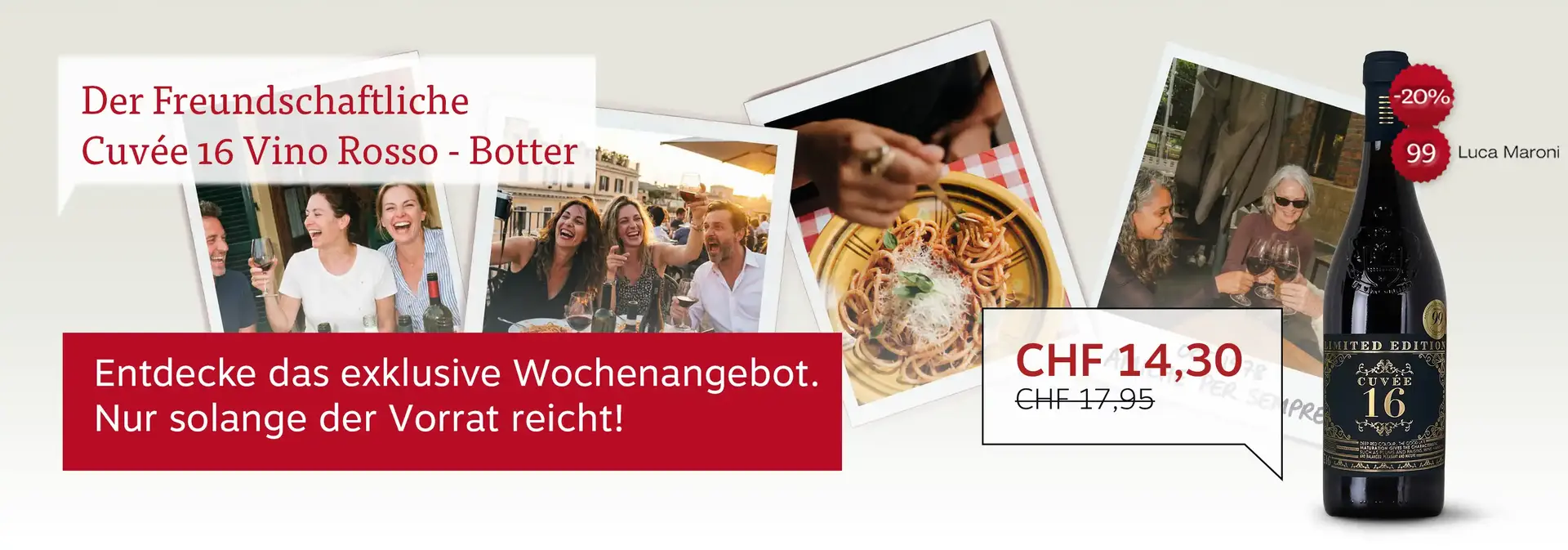 Tropfen der Woche Angebot