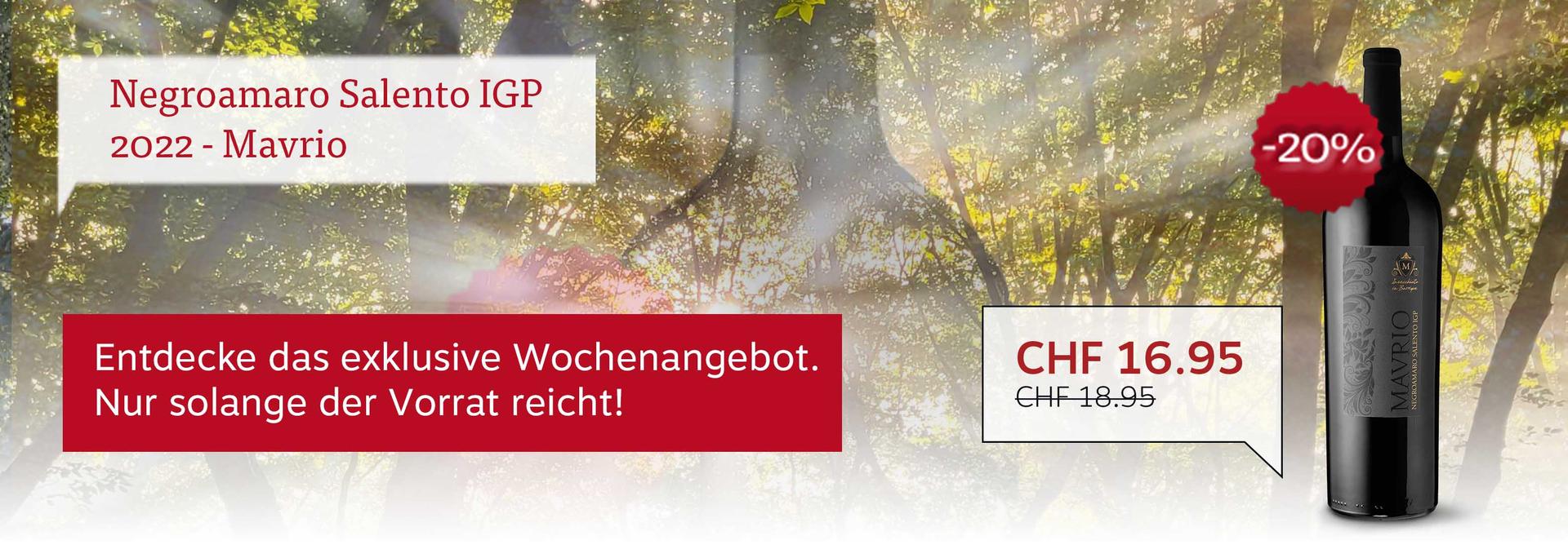 Tropfen der Woche Angebot