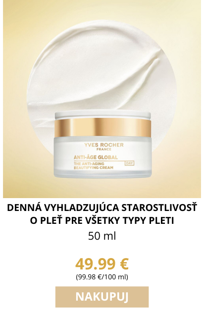 Denná vyhladzujúca starostlivosť o pleť pre všetky typy pleti