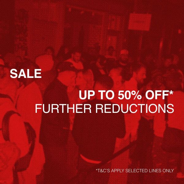 Further reductions are live! Up to 50% off*