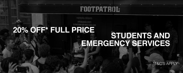 20% Off* Full Price For Students & Emergency Services