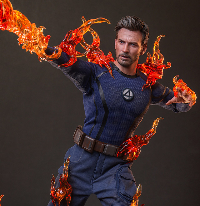 Human Torch Sixth Scale Figure