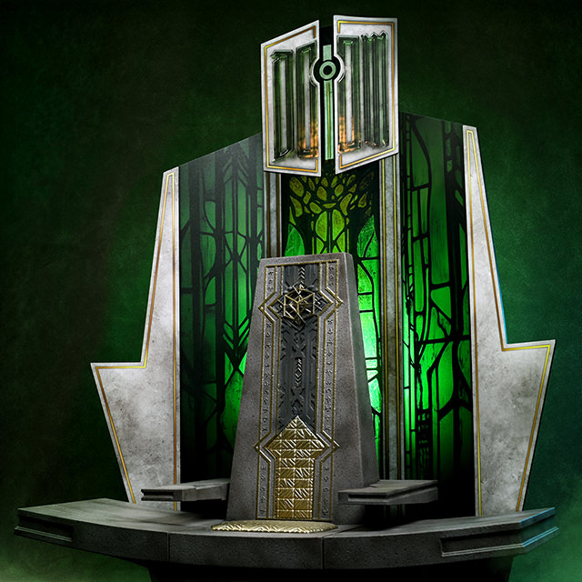 Doom's Throne Sixth Scale Figure Accessory
