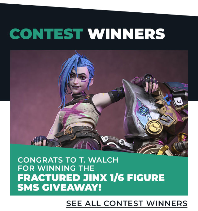 Congratulations to our giveaway winners! To see all the prizes, check out our Contest Winners page: 