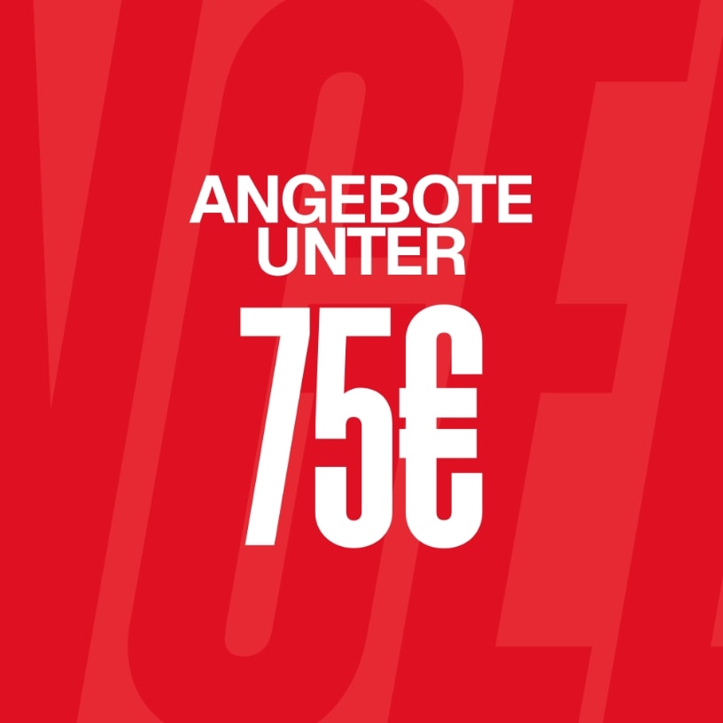 Unter €75
