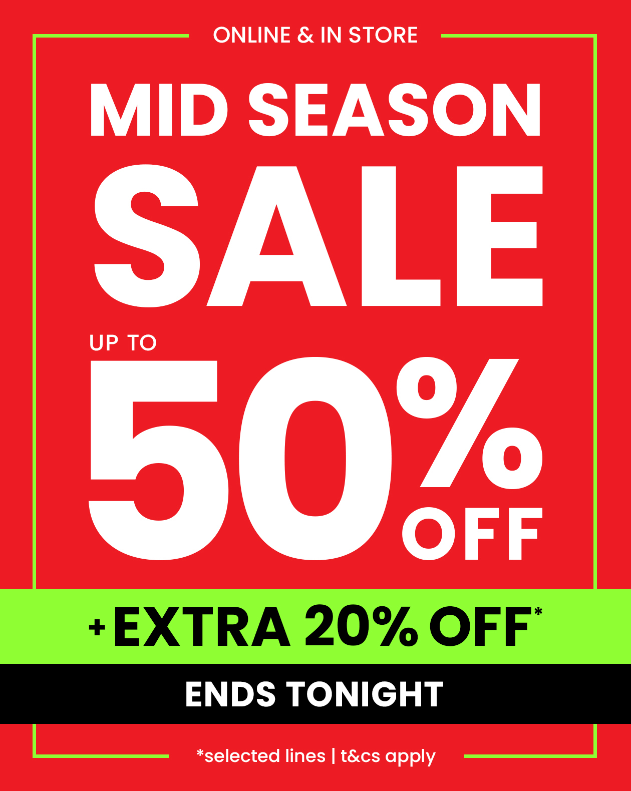 Mid Season Sale Image