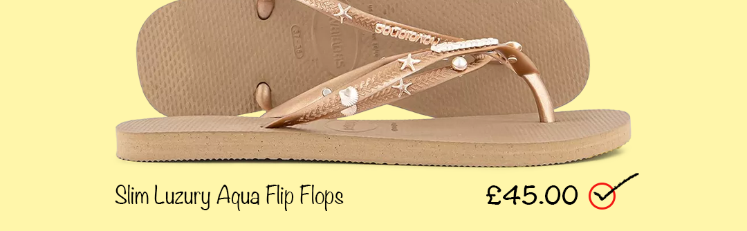 Slim Luxury Flip Flops Image