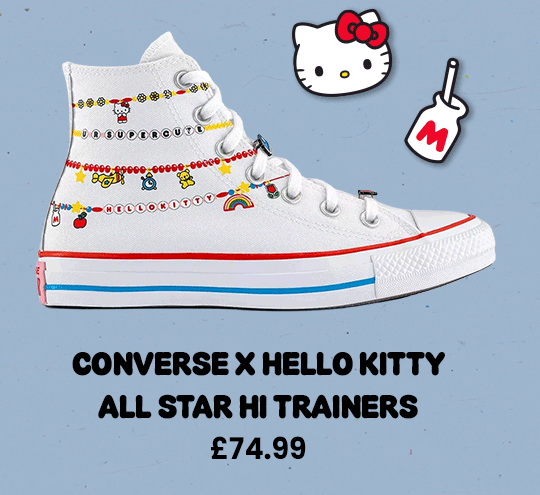 Converse Converse x Hello Kitty All Star Hi Trainers  Hello Kitty White Red Yellow