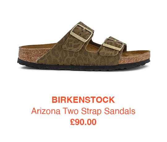 BIRKENSTOCK Arizona Two Strap Sandals Leo Khaki