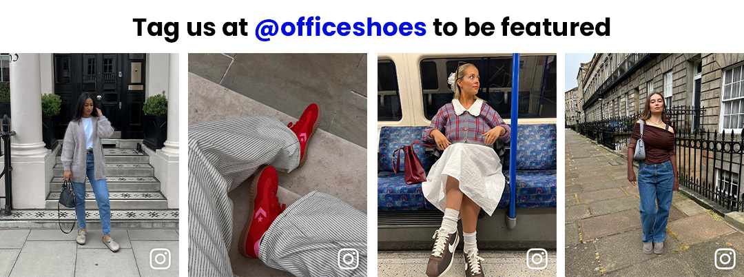 Tag us ''officeshoes to be featured banner