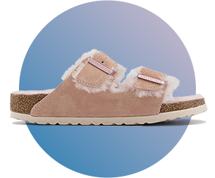 Birkenstock Arizona Shearling Sandals Image