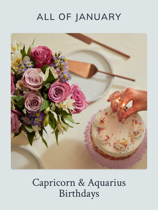 Capricorn & Aquarius Birthdays