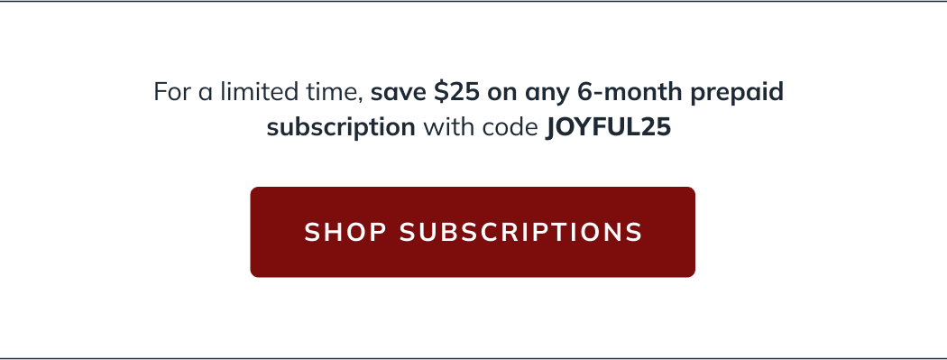 Shop Subscriptions