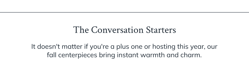 The Conversation Starters