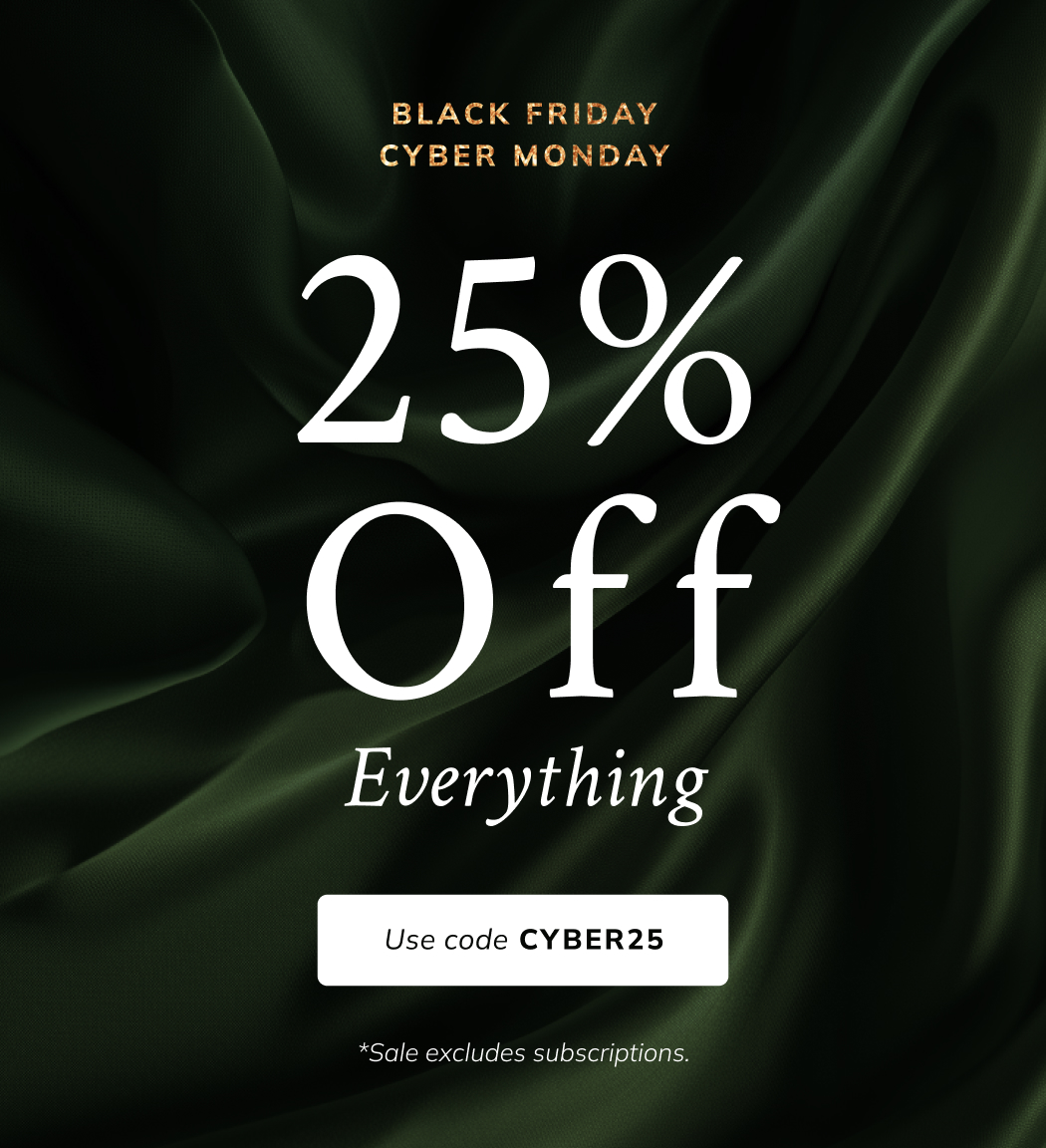 25% off everthing 