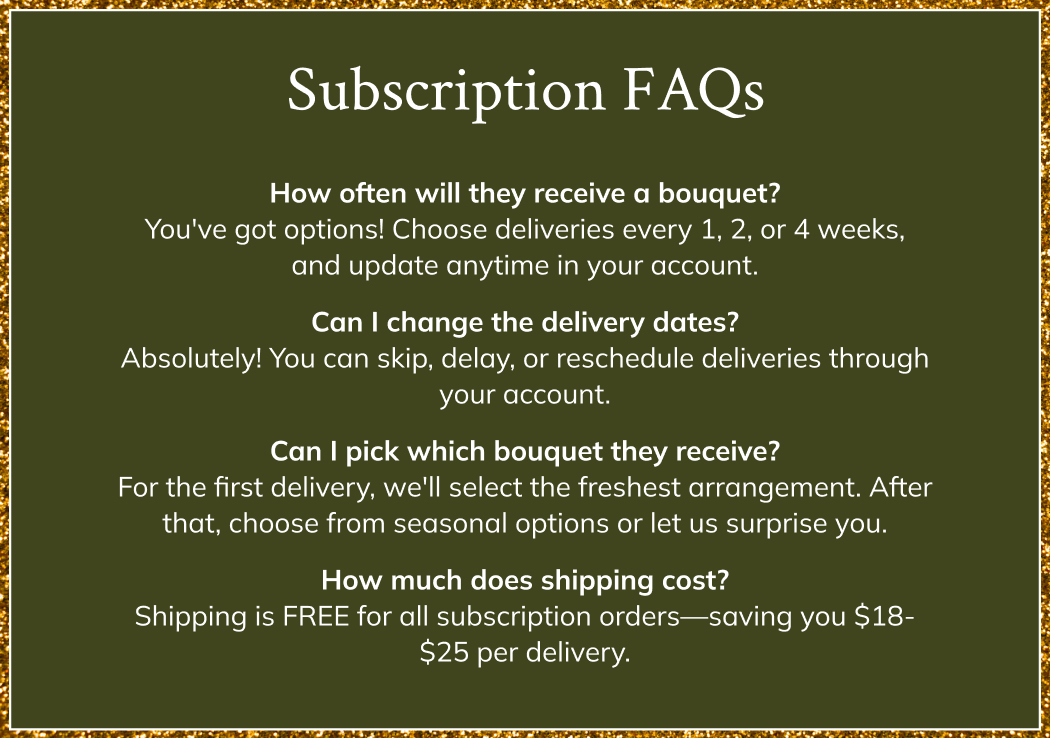 Subscription FAQs