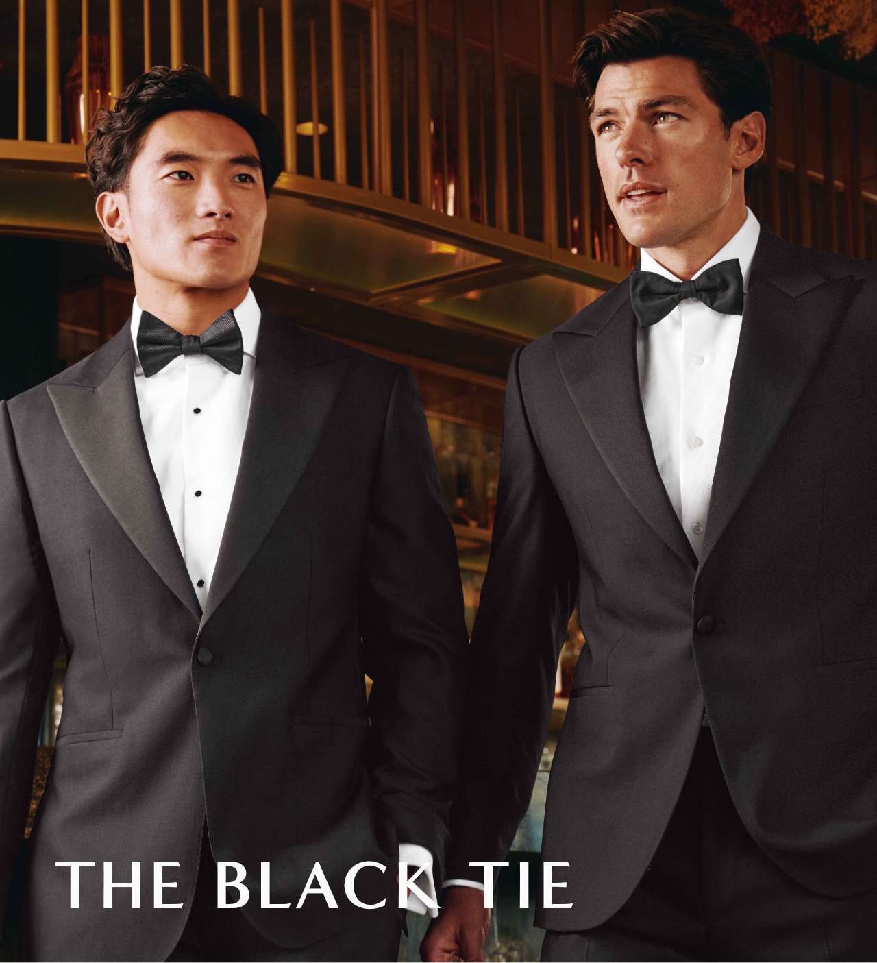 THE BLACK TIE WEDDING