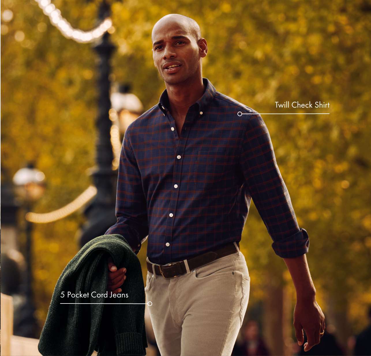 TWILL CHECK SHIRT