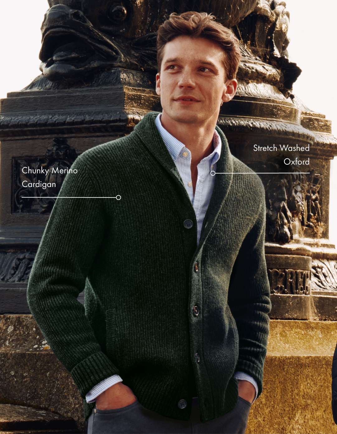 CHUNKY MERINO CARDIGAN