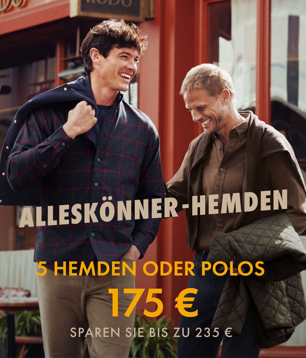 Ab sofort | 5 Hemden für 175 €!