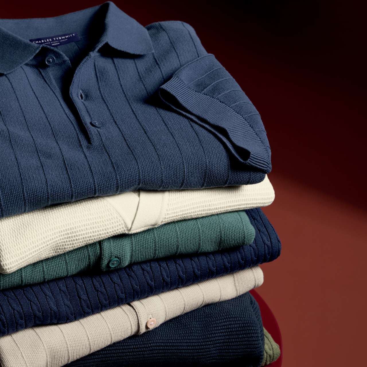 Cotton Knitted Polos